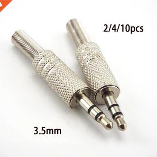 Female Jack Plug Stereo Ring Poles inch 3.5mm