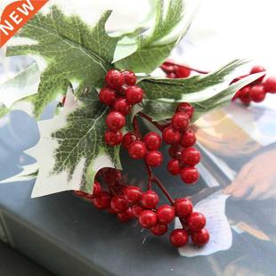 Flowers Artificial Auspicious Christmas 1PC Fruits Bouquet