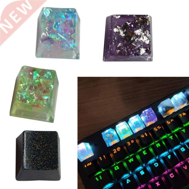 1PC New Handmade Customized OEM R4 Profile Resin Keycap for