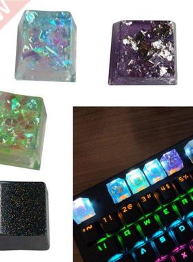 1PC New Handmade Customized OEM R4 Profile Resin Keycap for