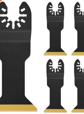 5Pcs Multitool Blades Titanium Bimetallic High Hardness Osci