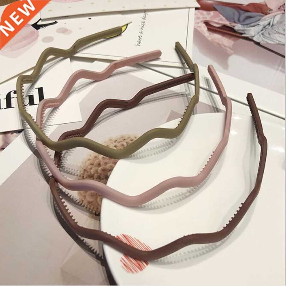 Fashion Wavy Hair Head Hoop Band Sport Headband Hairband Hea