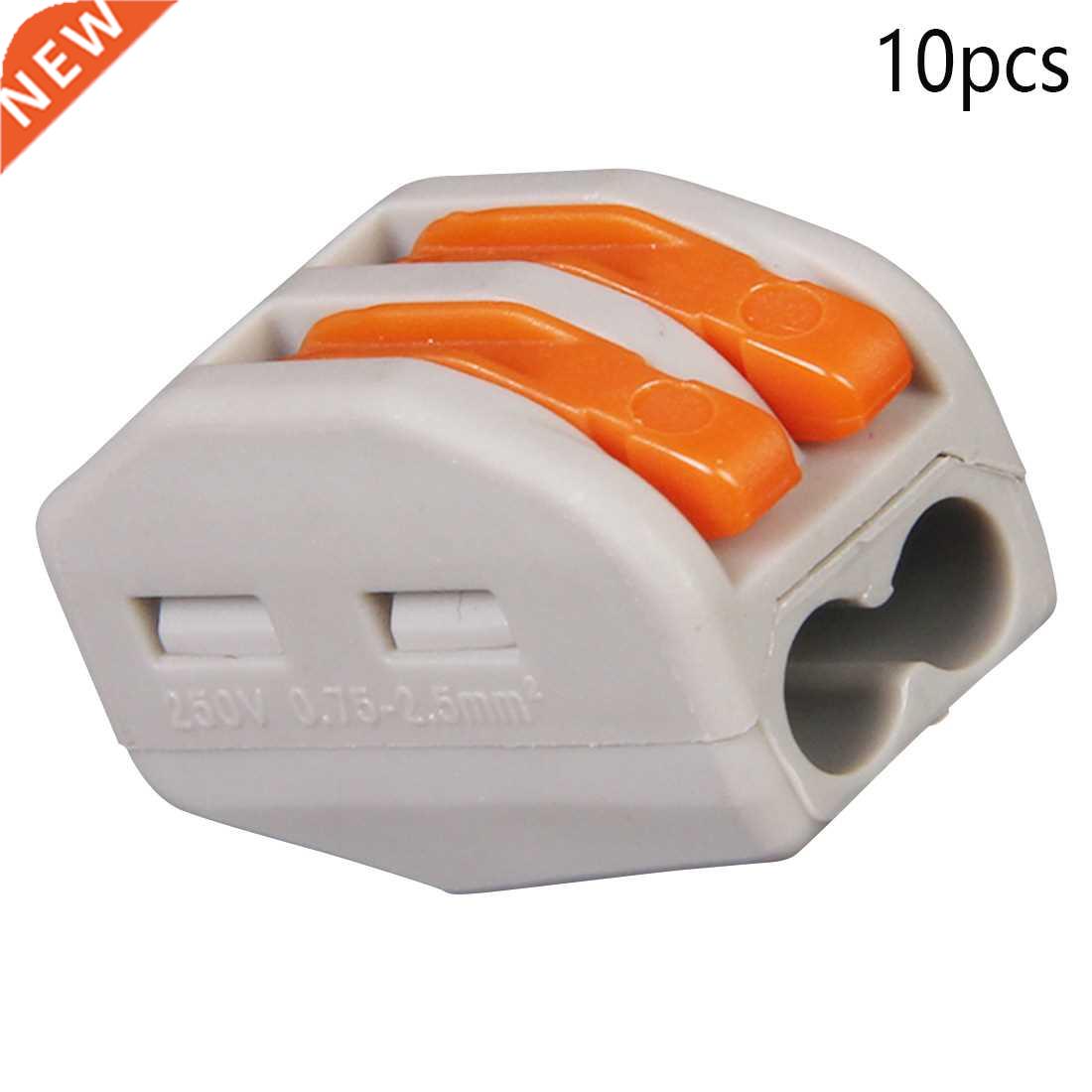 0.75-4mm 10pcs PCT-212 Compact Wire Wiring Connector 2 pin C