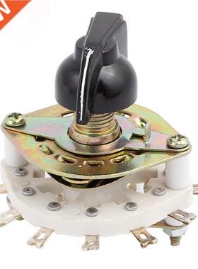 KCT 1 Pole 6 Position 7 Terminal Band Channel Rotary Switch