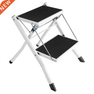 Ant Slp Foldng ladder Stools 2 Tread Safety Step Ladder F
