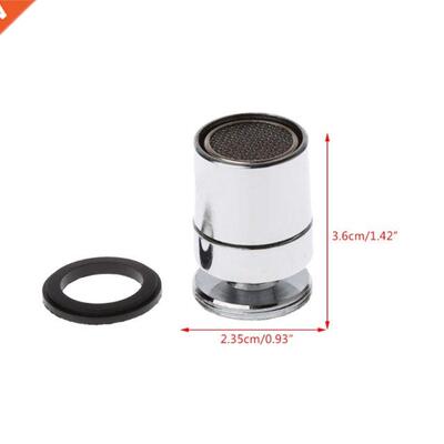 Chromed 24mm Brass Adjustable Swivel Water Saving Tap Nozzle