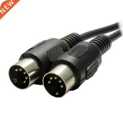 MIDI 5Pin DIN Male to Male Audio MIDIAT Adapter Cable For M