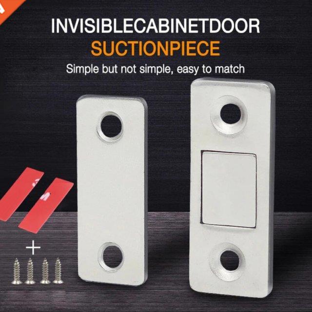 Hot Strong Door Closer Punch-free Magnetic Door Catch Latch