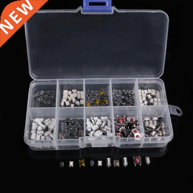 250 Pcs 10 Types Tactile Push Button Touch Switch Remote Key
