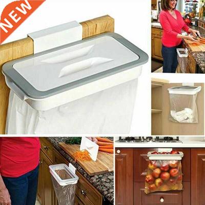 Trash Garbage Hanging Bag Hanger Rubbish Holder Kitchen Supp