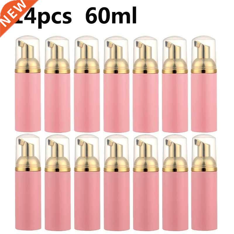 14PCS 60Ml foam bottle soap mousse liquid dispenser plastic