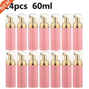 14PCS 60Ml foam bottle soap mousse liquid dispenser plastic