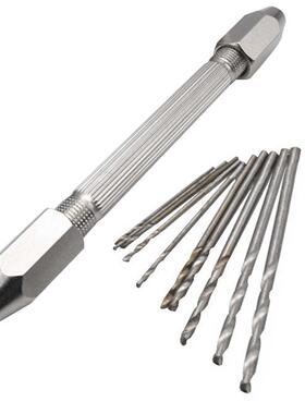 Mini Twist Bits Set 10pcs Headed Copper Handle Twist Drill