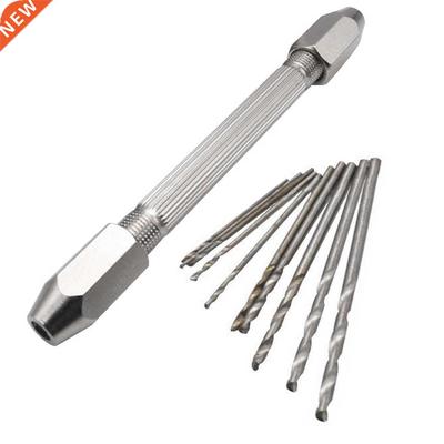 Mini Twist Bits Set 10pcs Headed Copper Handle Twist Drill