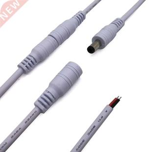 Female connector Plug 2.1x5.5mm Cable Male Power cord 22AWG