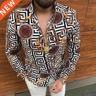 Long Sleeve Breasted Single Striped Cardigan Men Casual