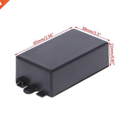 Waterproof Plastic Electronic Enclosure Project Box Black In