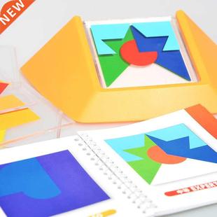100 Challenge Color Code Puzzle Games Tangram Jigsaw Board