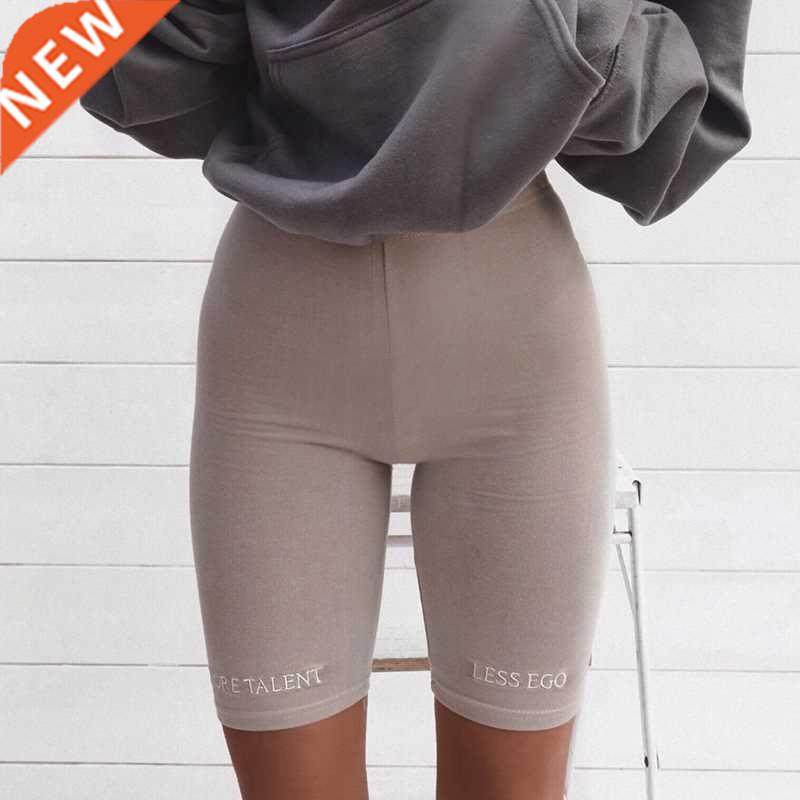 2021 women shorts biker shorts fitness casual short cotton c