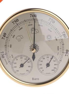Mounted Household Barometer Thermometer Hygrometer Weather S