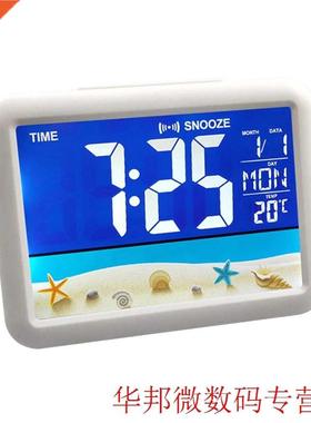 Electronic Bedside Color Screen Alarm Clock With Backlight L