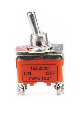 10pcs micro switch 15A 250VAC 4PIN ON-OFF E-TEN1221 Toggle s