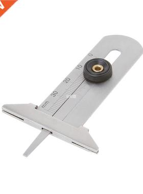 Stainless Steel Car Te Tread Depth Gauge 0-30mm Caliper De
