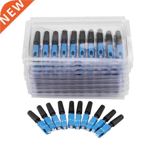 100 pcs Optic Fiber Connector SC Connector FTTH SC UPC singl