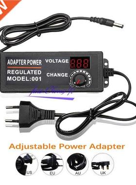 Adjustable AC to DC V-12V V-24V 9V-24V Universal adapter w