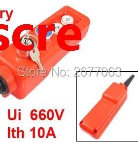 2-Position Key Selector Momentary Up Down Blue Hoi Crane P