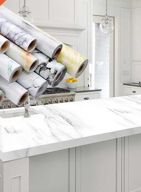 Kitchen Wall Stickers Waterproof Heatproof arble Self Adhes
