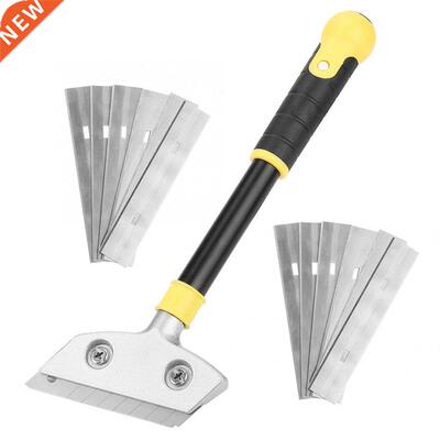 2Pcs Heavy Duty Hand Floor Wall Scrapers 12 Inch Long + 20Pc