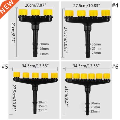 3/4/5/6 Heads Agriculture Atomizer Nozzles Lawn Garden Water