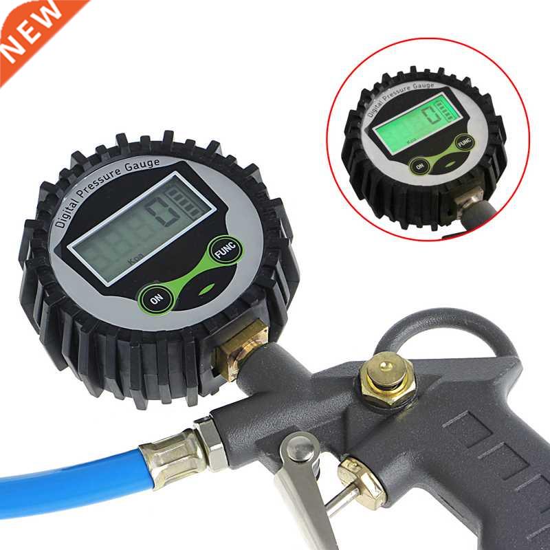 1Pc Digital Car Truck Air Tire Pressure Inflator Gauge LCD D