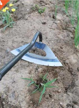 All-steel Hardened Hollow Hoe Handheld Weeding Rake Planting