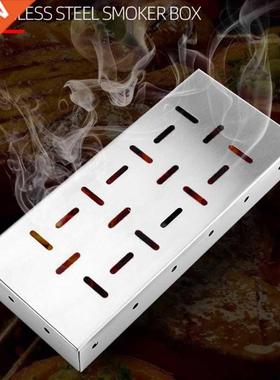 Durable BBQ Stainless Steel Wood Chips Smoker Box Wood Pelle