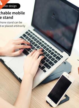 Non-slip Laptop holder Detachable Phone Stand Compatible Wit