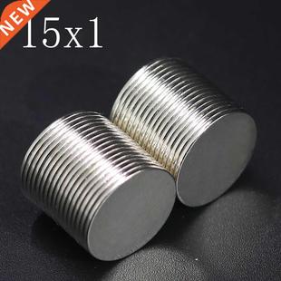 15mm Neodymium NdFeB 100Pcs N35 15x1 1mm Magnet