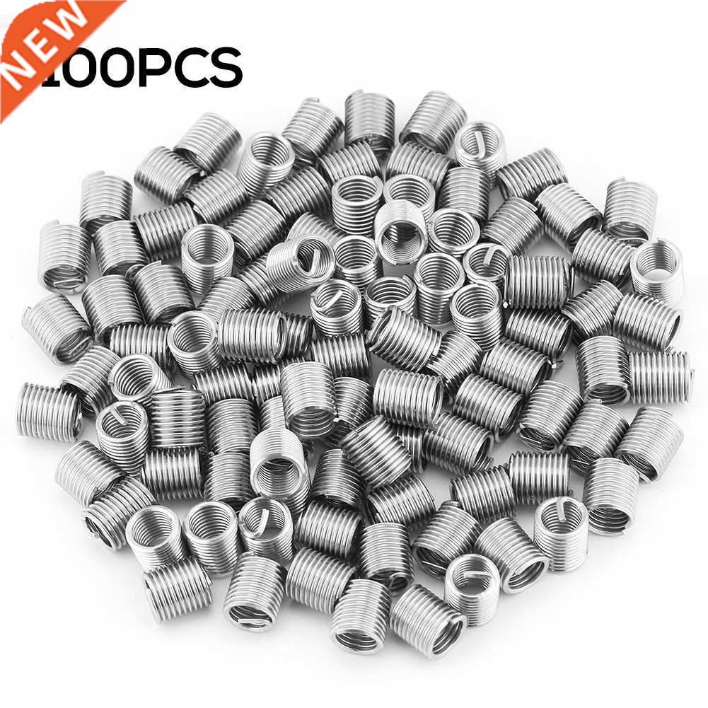 100pcs M8x1.25x2D Stainless Steel Wire Thread Insert Fasteni