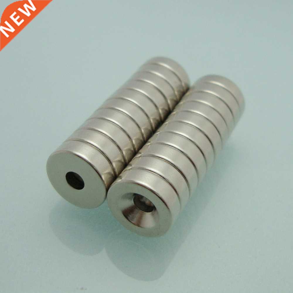 Dia9.5x3.2-dia3.2mm Neodymium Magnet 9.5mmx3.2mm With M3 Hol