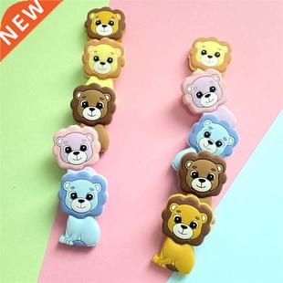 Beads Food Grade 10Pcs For Lion Teethers Silicone