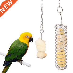 Food Holder Support Stainless Fruit Birds Parrot Veget Steel