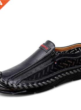 New Leather Casual Shoes Men's Casual Moccasins Loafers Adul