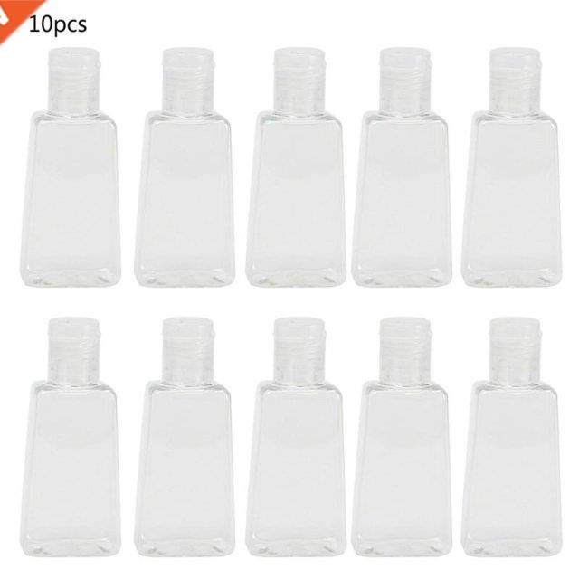 10Pcs 30ml/1Oz Reusable Plastic Empty Travel Size Bottle Fli