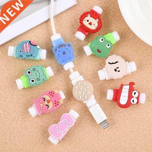 Cartoon Usb Charger Cable Winder Protector for iPhone USB Ca