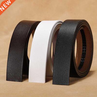 Brand Belt 100% Pure Cowhide Belt Strap No Buckle Genuine Le