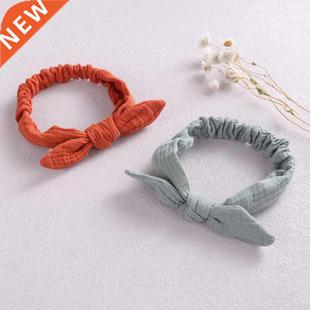 Bands Girl Kids Elastic Head Linen Hair Cotton Baby Headband