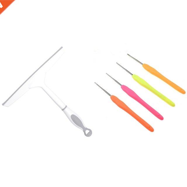 4Pcs/Set Small Sewing Needles Crochet Hooks Needles & 1X