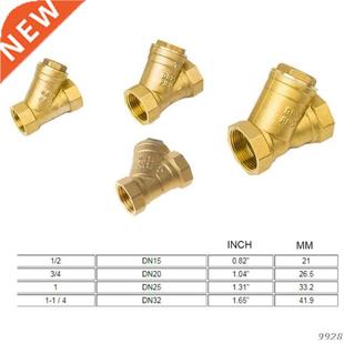 Shaped Brass Strainer Female Connector Filter Str Thread