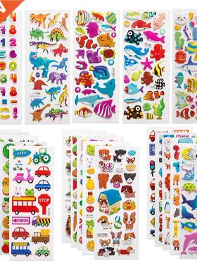 3D Stickers for Kids Toddlers 20/8 Different Sheets 3D Puff